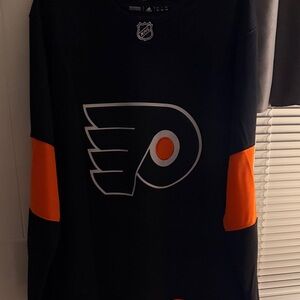 Adidas Black and Orange Ryan Ellis jersey